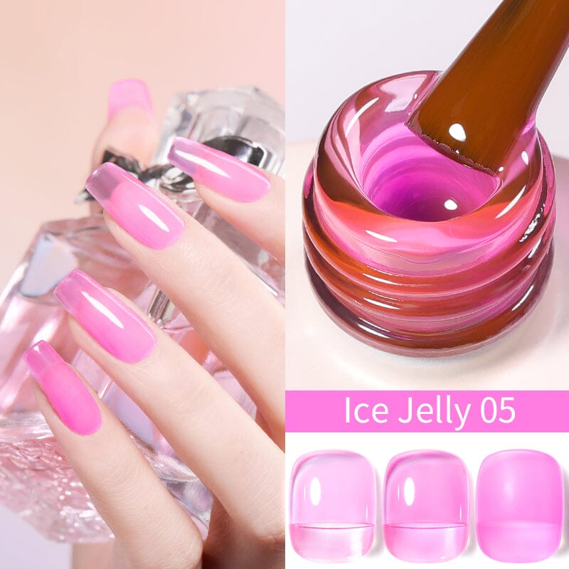 X-Jelly Gel HEMA FREE Gel 15ML Gel Nail Polish BORN PRETTY Ice Jelly 05 