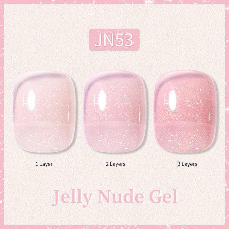 Jelly Nude Gel 10ml Gel Nail Polish BORN PRETTY JN53 