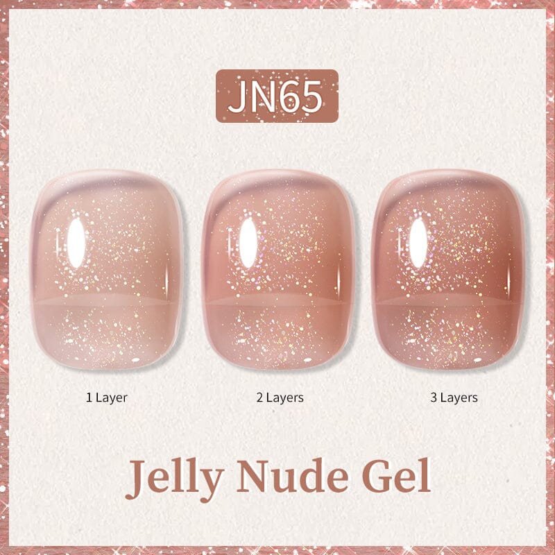 Jelly Nude Gel 10ml Gel Nail Polish BORN PRETTY JN65 