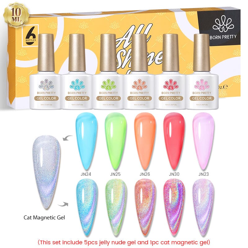 6 Colors Jelly Gel Set Kits & Bundles BORN PRETTY 11 