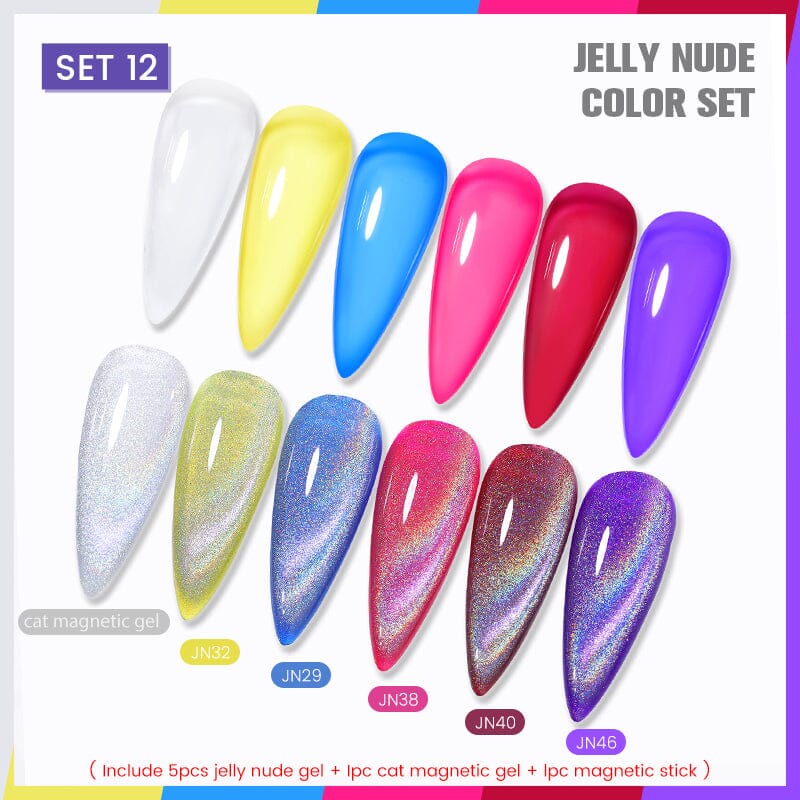 6 Colors Jelly Gel Set Kits & Bundles BORN PRETTY 
