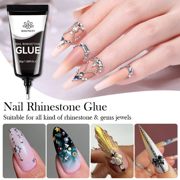 Nail Rhinestone Glue 30g Gel Nail Polish BORN PRETTY 