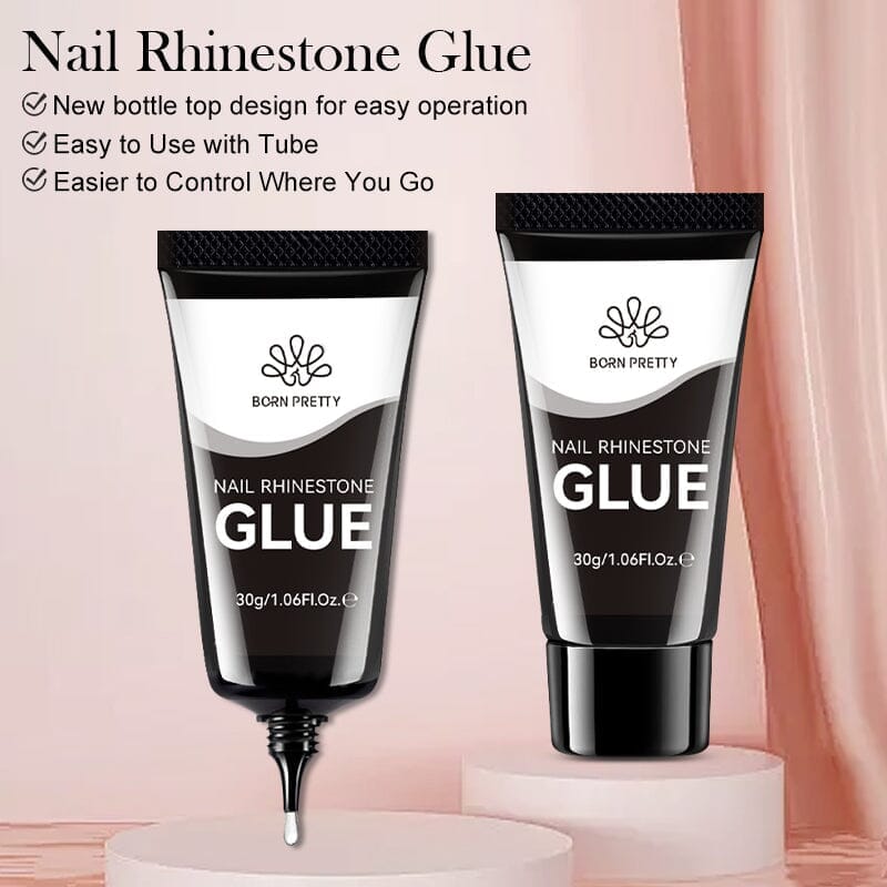 [US ONLY] Nail Rhinestone Glue 30g Gel Nail Polish BORN PRETTY 
