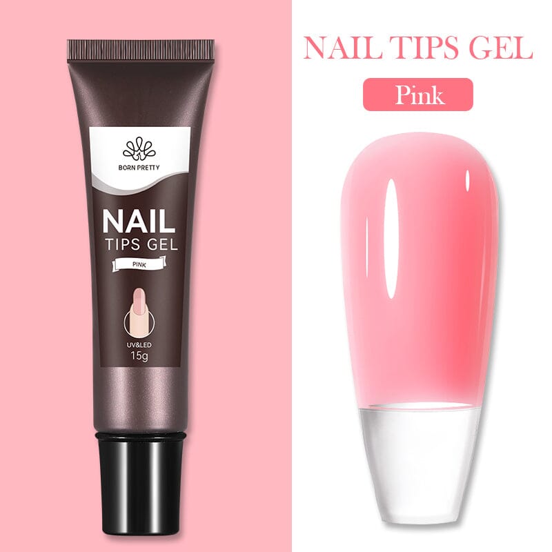 15g Nail Tips Gel Gel Nail Polish BORN PRETTY Pink 