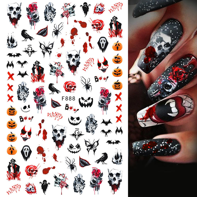 Halloween Christmas Nail Stickers – BORN PRETTY