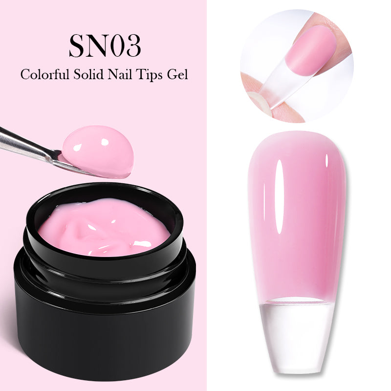 Colorful Solid Nail Tips Gel 5g Gel Nail Polish BORN PRETTY SN-03 