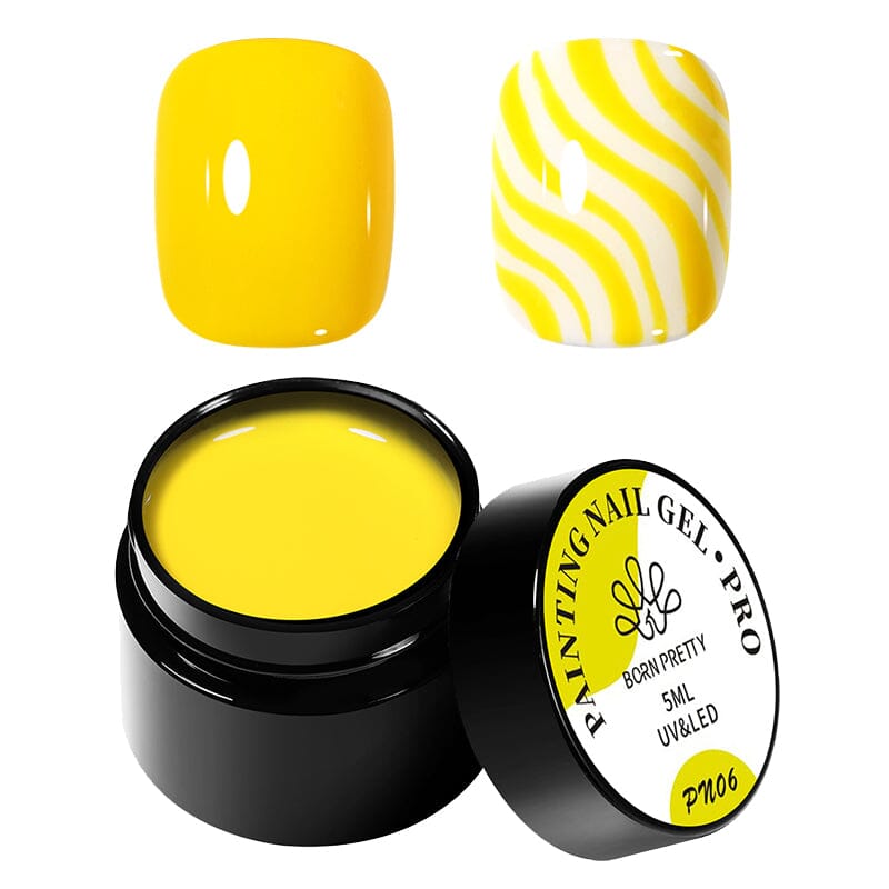 Yellow PRO Painting Nail Gel 5ml PN06 Gel Nail Polish BORN PRETTY 