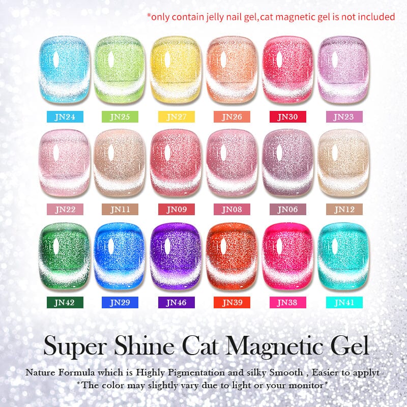 Super Shine Cat Magnetic Gel 10ml Gel Nail Polish BORN PRETTY 
