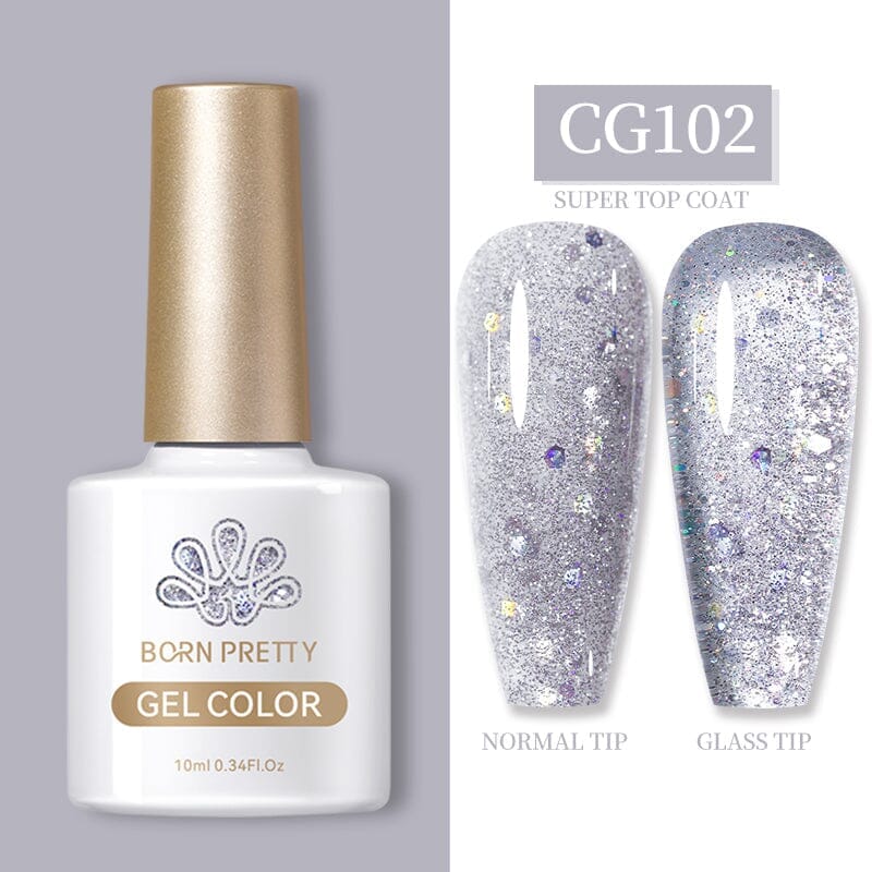 Silky White Series Gel Polish 10ml (CG101-CG130) Gel Nail Polish BORN PRETTY CG102 