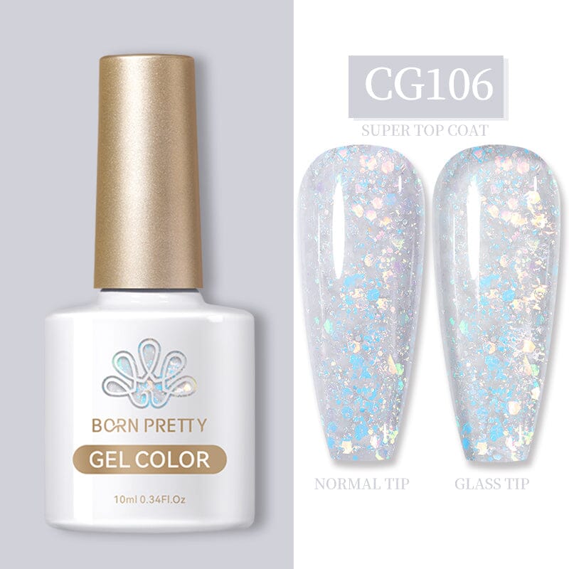 Silky White Series Gel Polish 10ml (CG101-CG130) Gel Nail Polish BORN PRETTY CG106 