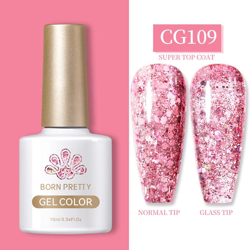 Silky White Series Gel Polish 10ml (CG101-CG130) Gel Nail Polish BORN PRETTY CG109 