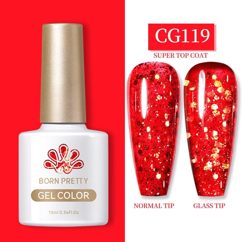 Silky White Series Gel Polish 10ml (CG101-CG130) Gel Nail Polish BORN PRETTY CG119 