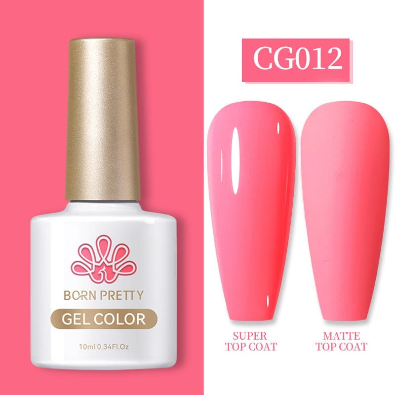 Silky White Series Gel Polish 10ml Gel Nail Polish BORN PRETTY CG012 