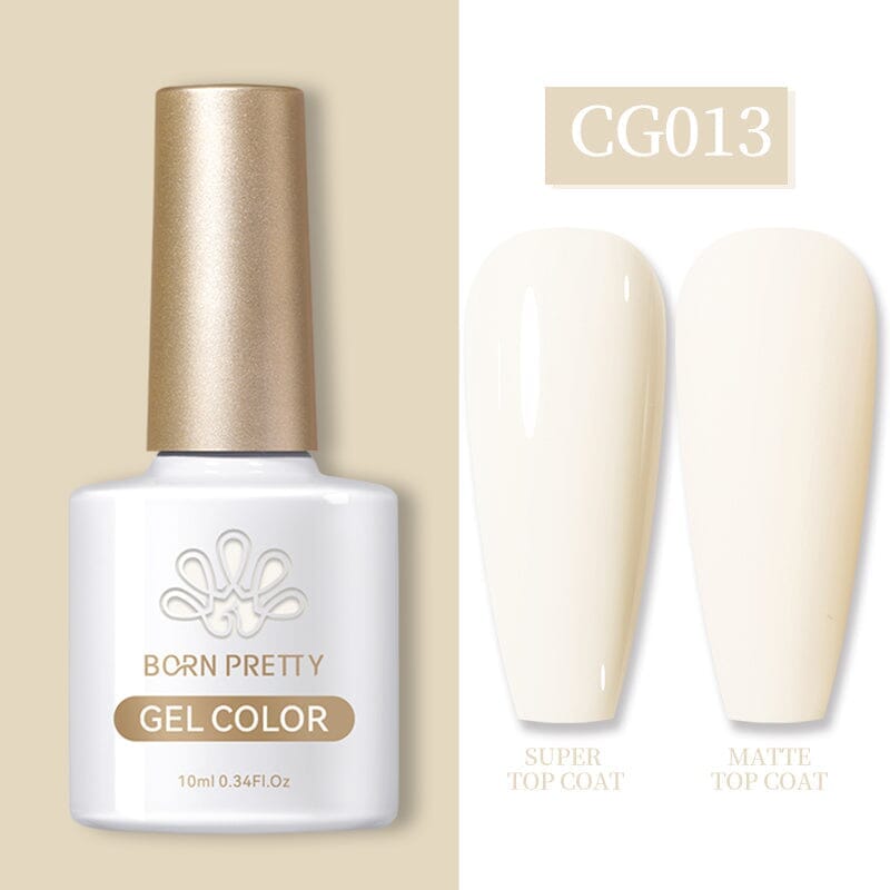 Silky White Series Gel Polish 10ml Gel Nail Polish BORN PRETTY CG013 