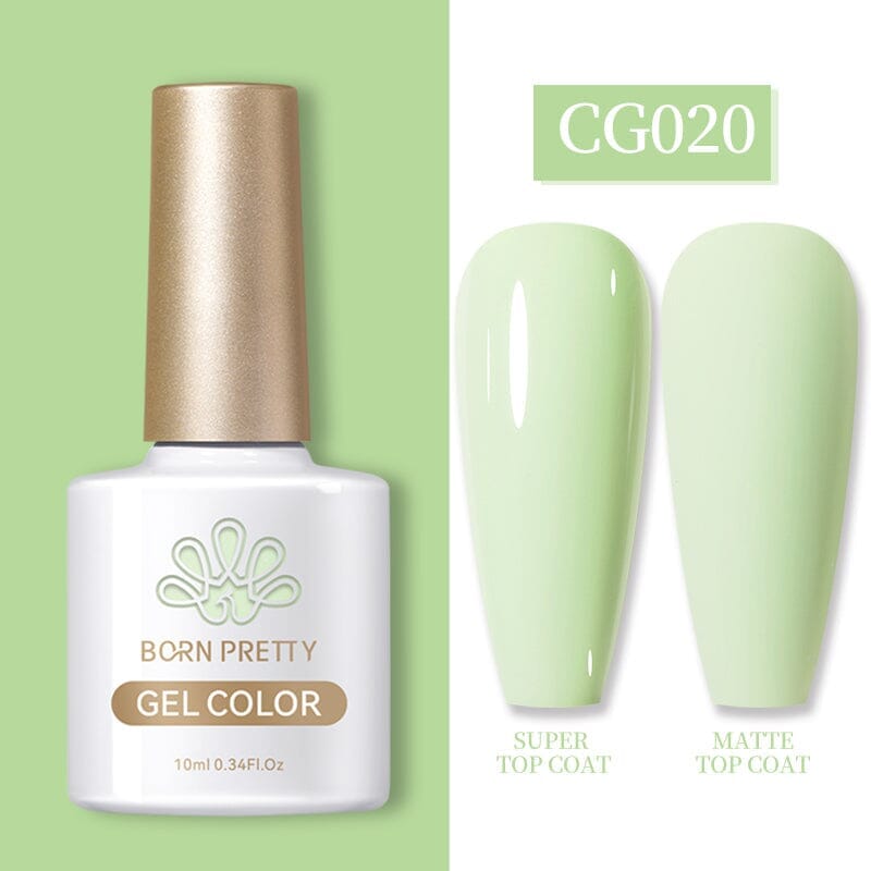 Silky White Series Gel Polish 10ml Gel Nail Polish BORN PRETTY CG020 