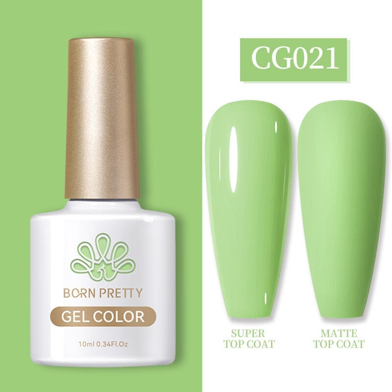 Silky White Series Gel Polish 10ml Gel Nail Polish BORN PRETTY CG021 