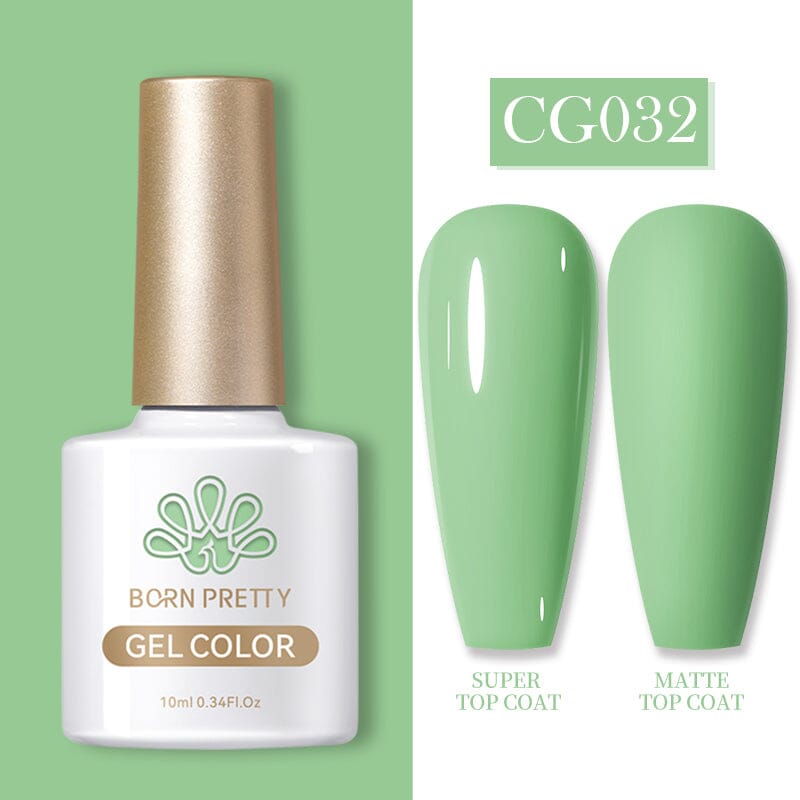 Light Green Gel Polish CG032 10ml Gel Nail Polish BORN PRETTY 