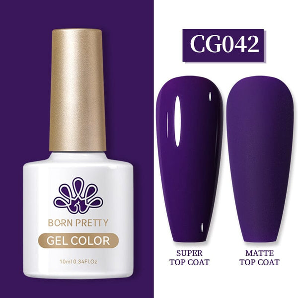 Purple Gel Polish CG042 10ml Gel Nail Polish BORN PRETTY 