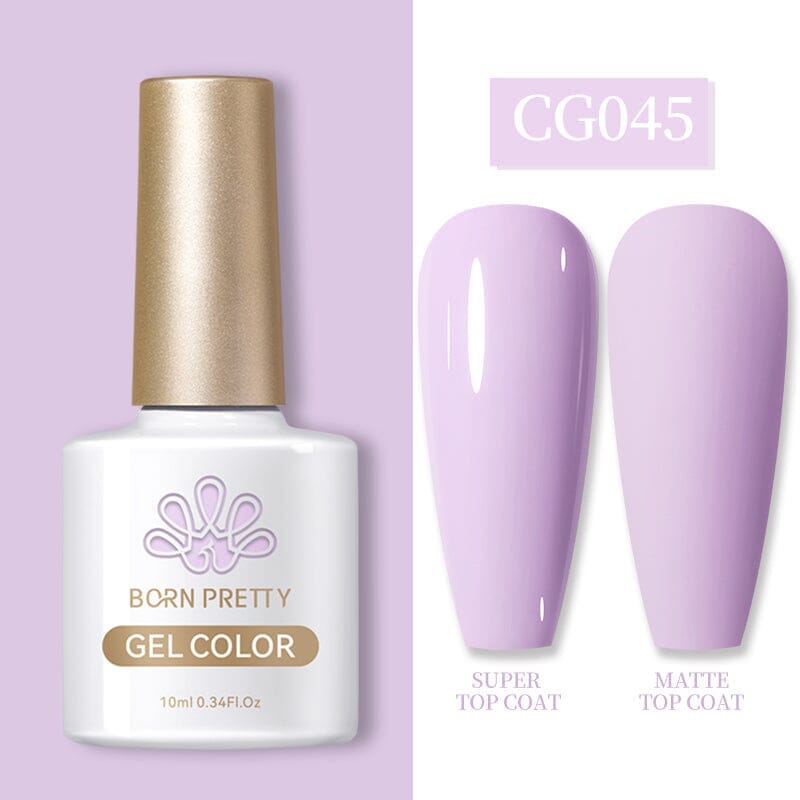 Silky White Series Gel Polish 10ml Gel Nail Polish BORN PRETTY CG045 