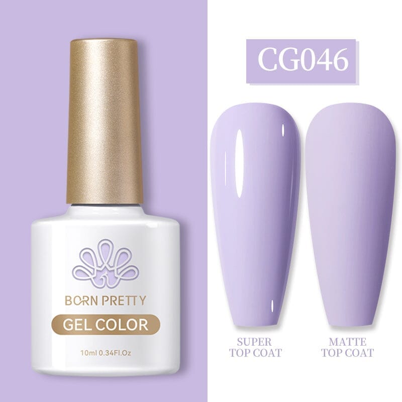 Silky White Series Gel Polish 10ml Gel Nail Polish BORN PRETTY CG046 