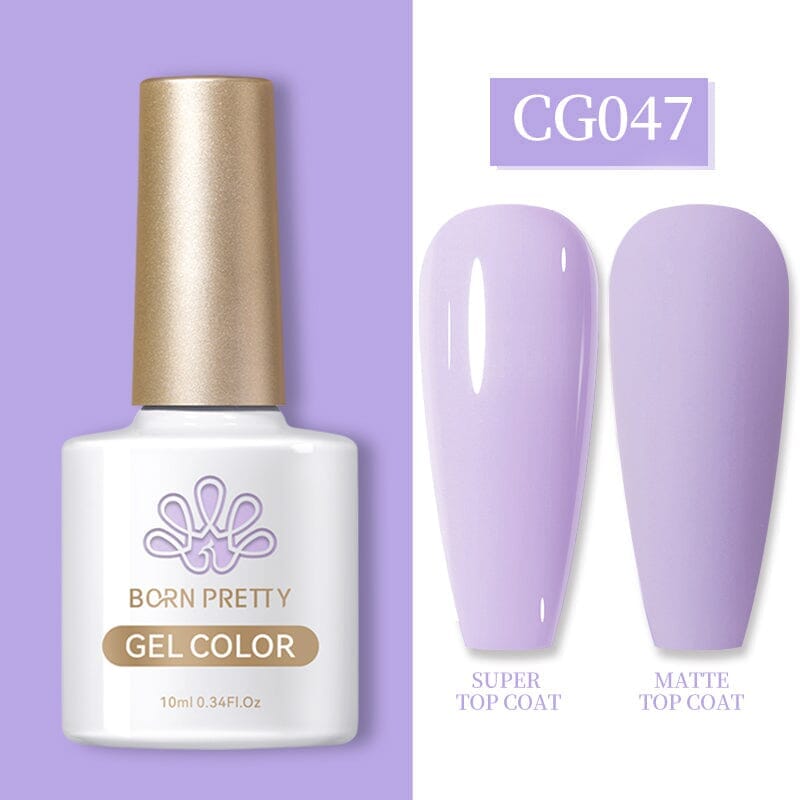 Silky White Series Gel Polish 10ml Gel Nail Polish BORN PRETTY CG047 