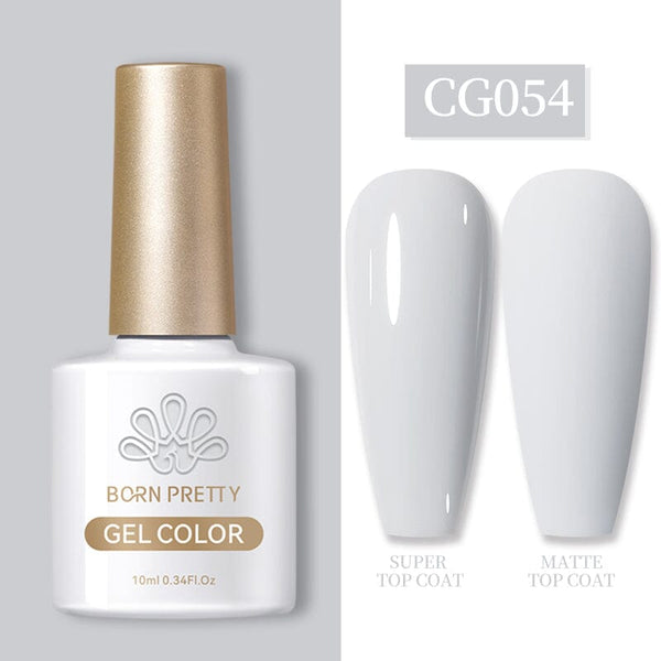 Gray Color Gel Polish CG054 10ml Gel Nail Polish BORN PRETTY 