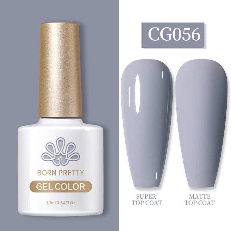 Silky White Series Gel Polish 10ml Gel Nail Polish BORN PRETTY CG056 