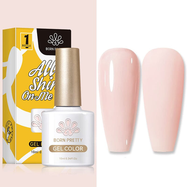 Silky White Series Gel Polish 10ml CG006 Gel Nail Polish BORN PRETTY 