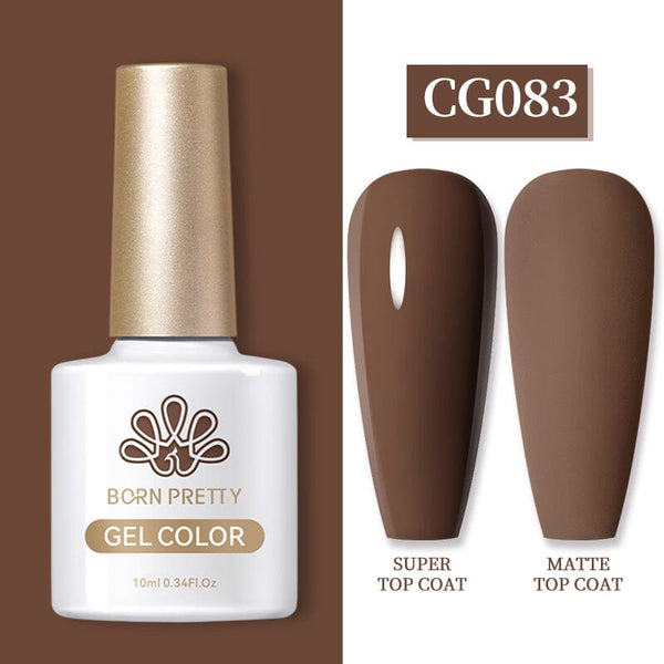 Brown Gel Polish CG083 10ml Gel Nail Polish BORN PRETTY 