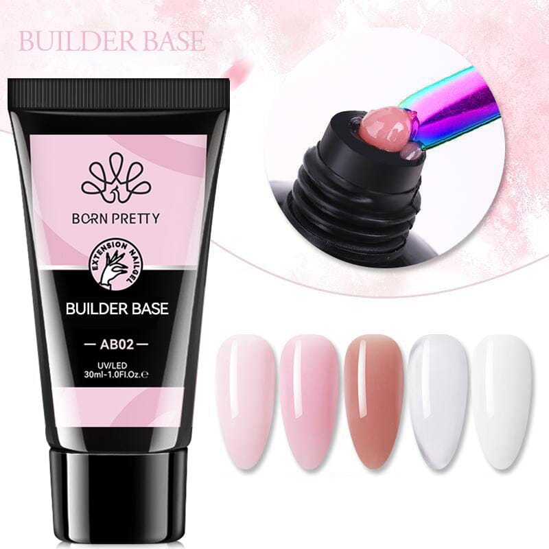 BORN PRETTY Builder Base 30ml Gel Nail Polish BORN PRETTY AB02 - 30ml 