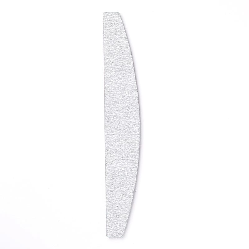 White Curved Nail File 100/180 – BORN PRETTY