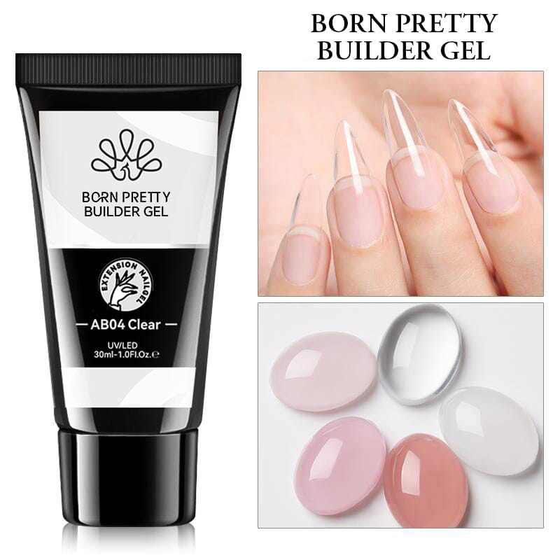 BORN PRETTY Builder Gel 30ml Gel Nail Polish BORN PRETTY AB04 - 30ml 