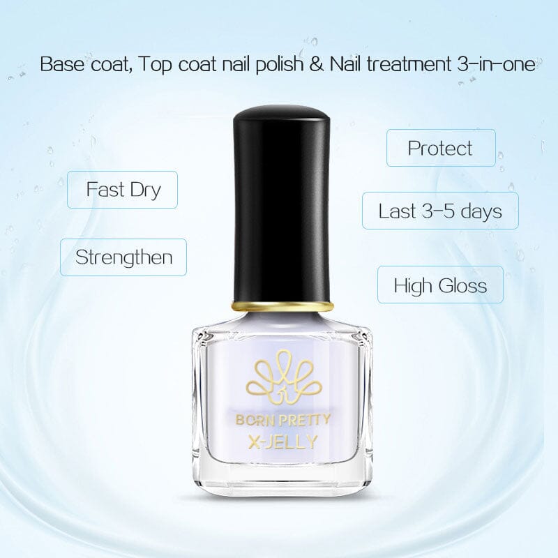 X-jelly 3 in One Base Top Nail Treatment BORN PRETTY 