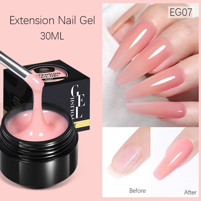 Gel Nail Polish Builder Gel for Nails Polish With Plants Extract Extension  Nail to School Nails Art RC11 - Walmart.com
