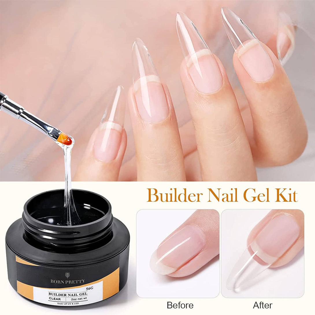 [US ONLY] Transparent Nail Extension Gel Kit Kits & Bundles BORN PRETTY 