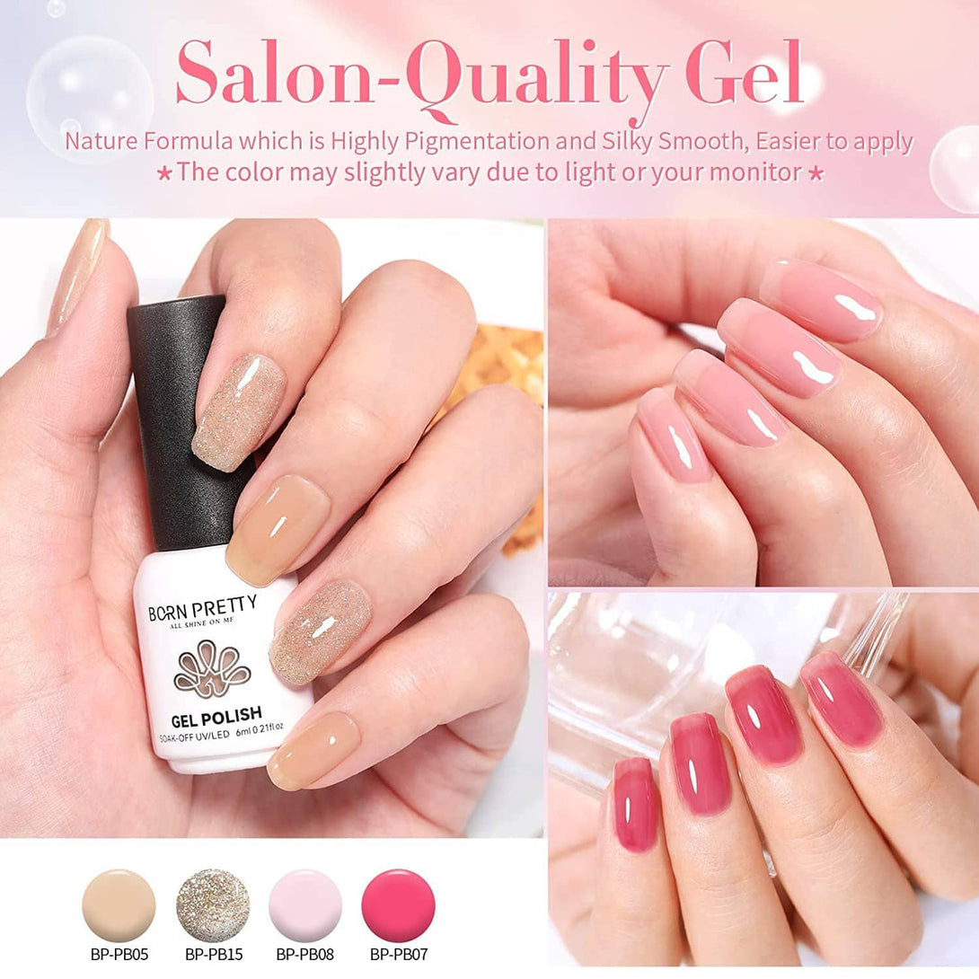 21Pcs Jelly Gel Polish Set Kits & Bundles BORN PRETTY 