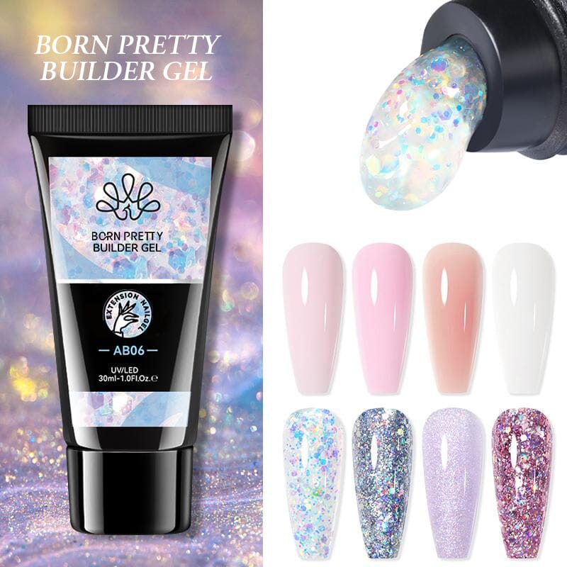 BORN PRETTY Builder Gel 30ml Gel Nail Polish BORN PRETTY AB06 - 30ml 