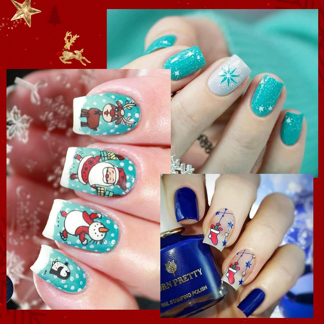 [US ONLY] Stamping Plates Nail Art Image Plates Stamping Nail Polish Stamping Nail BORN PRETTY 