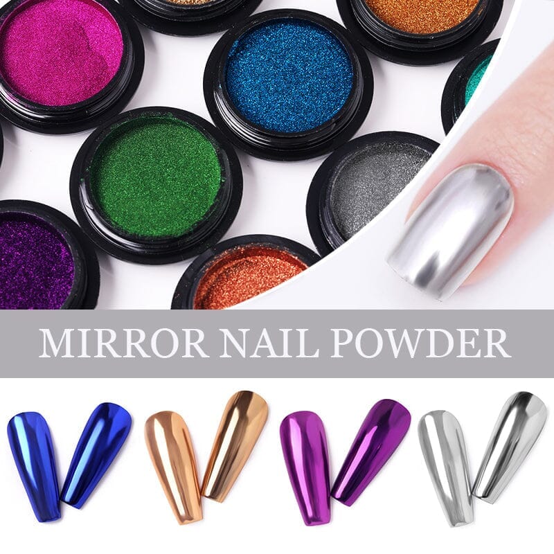 Metallic Mirror Effect Chrome Nail Powder #13 Nail Powder BORN PRETTY 