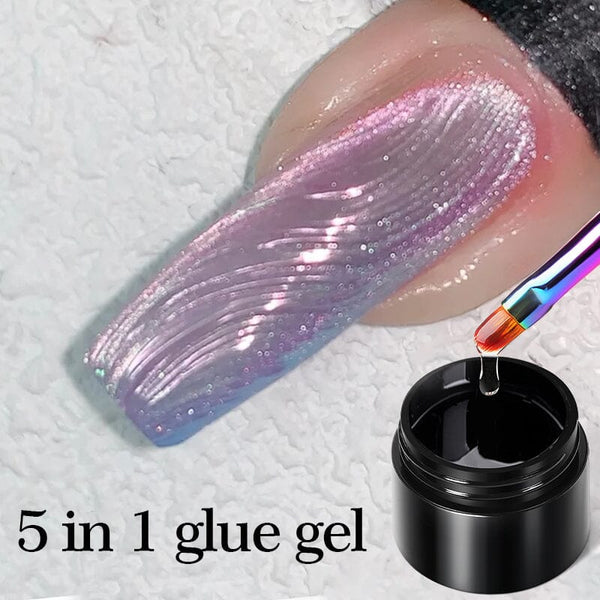 5 in 1 Glue Gel 5ml Gel Nail Polish BORN PRETTY 