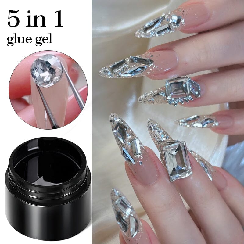 5 in 1 Glue Gel 5ml Gel Nail Polish BORN PRETTY 