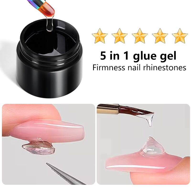 5 in 1 Glue Gel 5ml Gel Nail Polish BORN PRETTY 