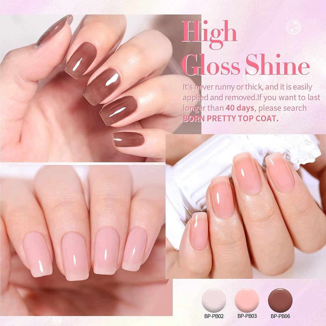 21Pcs Jelly Gel Polish Set Kits & Bundles BORN PRETTY 