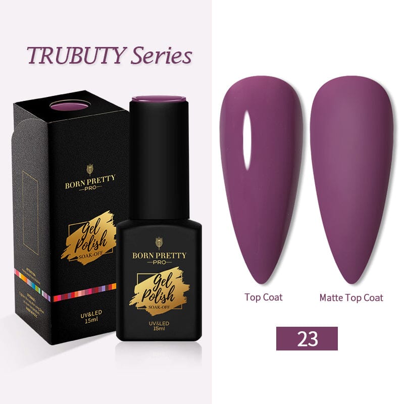 15ml Trubuty Series Gel Polish #23 Gel Nail Polish BORN PRETTY 