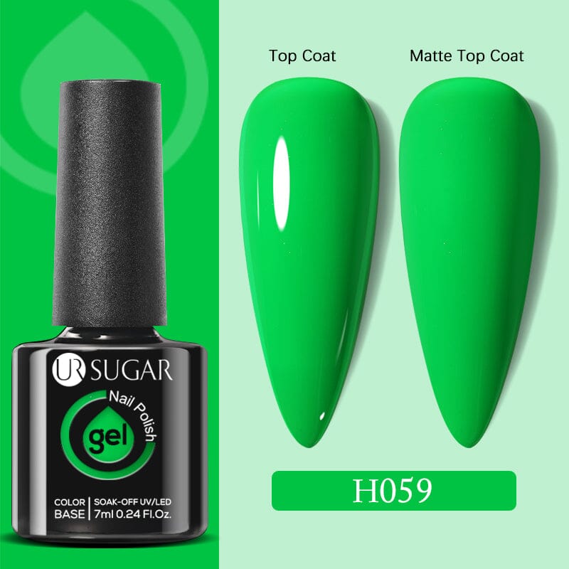 Color Gel Glass Bottle 7ml Gel Nail Polish UR SUGAR H059 