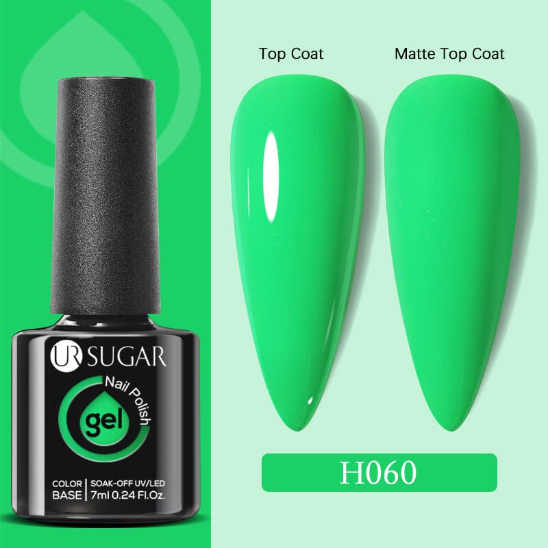 Color Gel Glass Bottle 7ml Gel Nail Polish UR SUGAR H060 