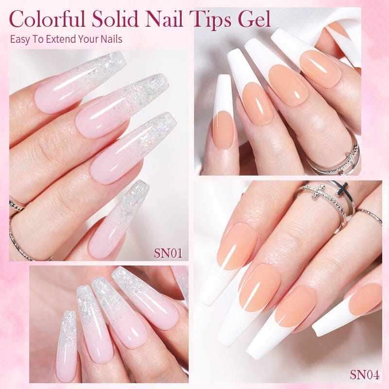 Solid Nail Tips Gel 02 5g Gel Nail Polish BORN PRETTY 