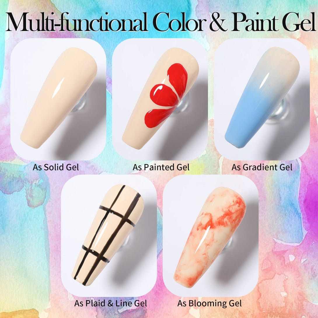 12 Colors Color & Painting Nail Gel 5g Gel Nail Polish BORN PRETTY 