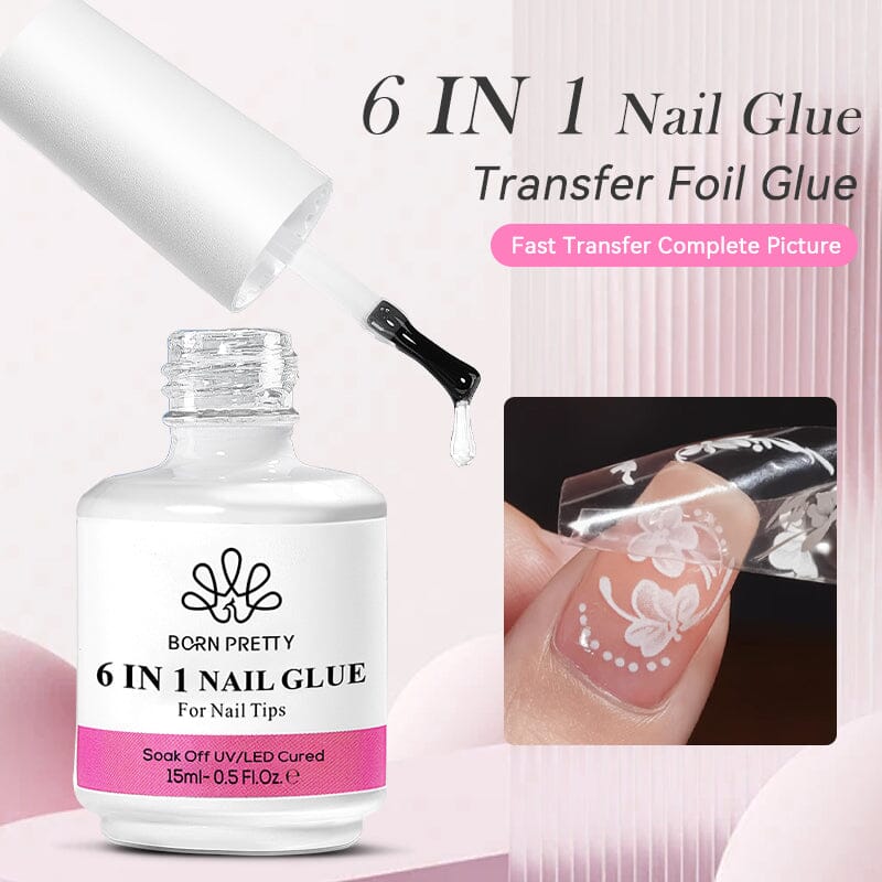 6 in 1 Nail Gel 15ml Base & Top Coat BORN PRETTY 