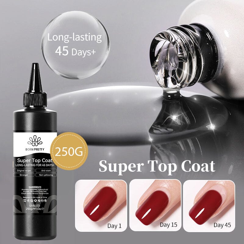 Super Top Coat 250g Gel Nail Polish BORN PRETTY 